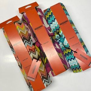 Set of 3 Missoni for Target Wine Boxes From Original Collaboration